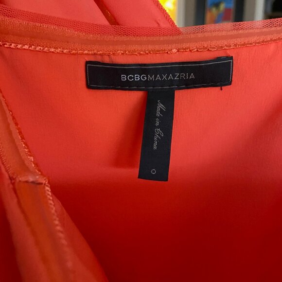 Never Worn BCBGMaxAzria Asymmetrical Dress 0 - Picture 3 of 3